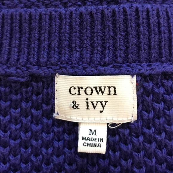 crown & ivy sweater - Picture 3 of 4